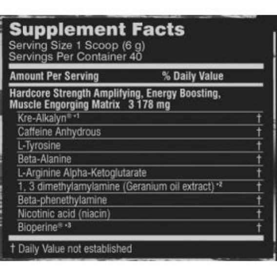 Psycho MUSCLE EXPOSURE Pre Workout Muscle Exposure