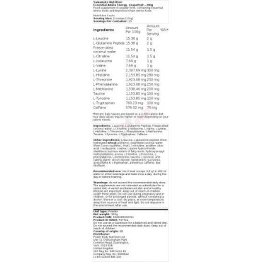 Yamamoto Essential Amino Energy Yamamoto